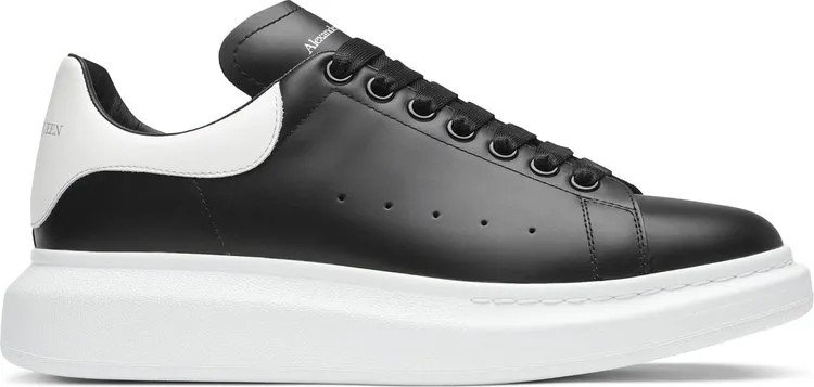 Кроссовки Alexander McQueen Wmns Oversized Sneaker Black White, черный