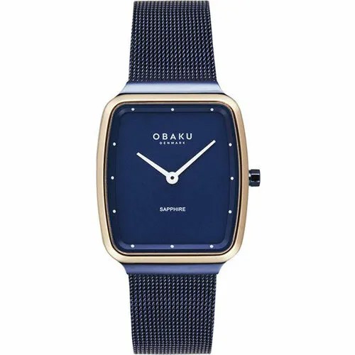 Наручные часы OBAKU V267LXSLML, синий, золотой