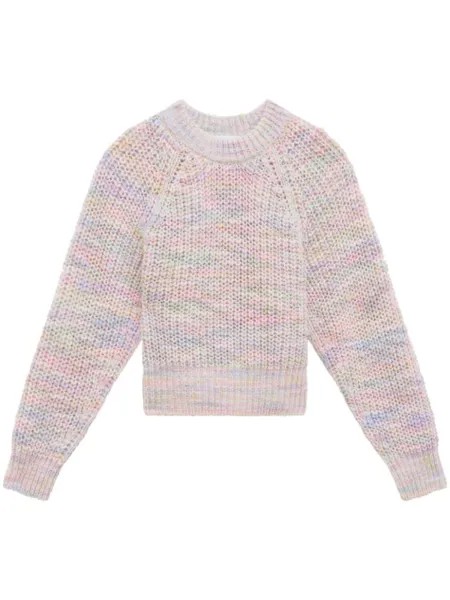 MARANT ÉTOILE джемпер в технике кроше, розовый