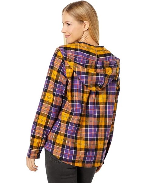 Худи L.L.Bean Scotch Plaid Flannel Relaxed Fit Hoodie, цвет Ancient Culloden