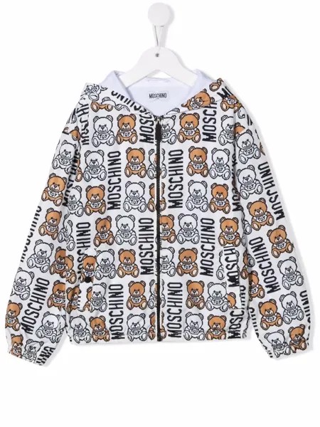 Moschino Kids куртка Teddy Bear с капюшоном