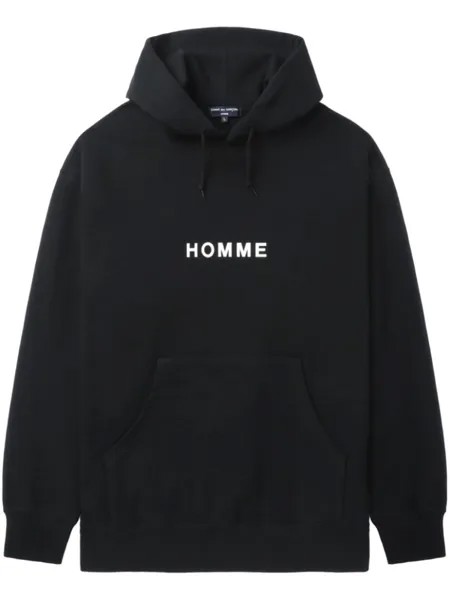 Comme des Garçons Homme худи с логотипом, черный