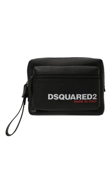 Кожаная борсетка Dsquared2