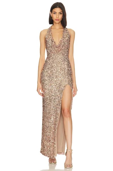 Платье Nookie Luma Gown, цвет Rose Gold