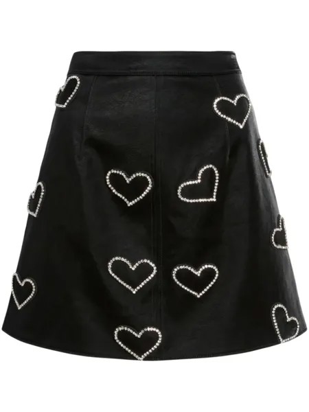 Cinq A Sept юбка Palo Hearts, черный