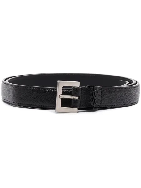 Saint Laurent ремень с монограммой