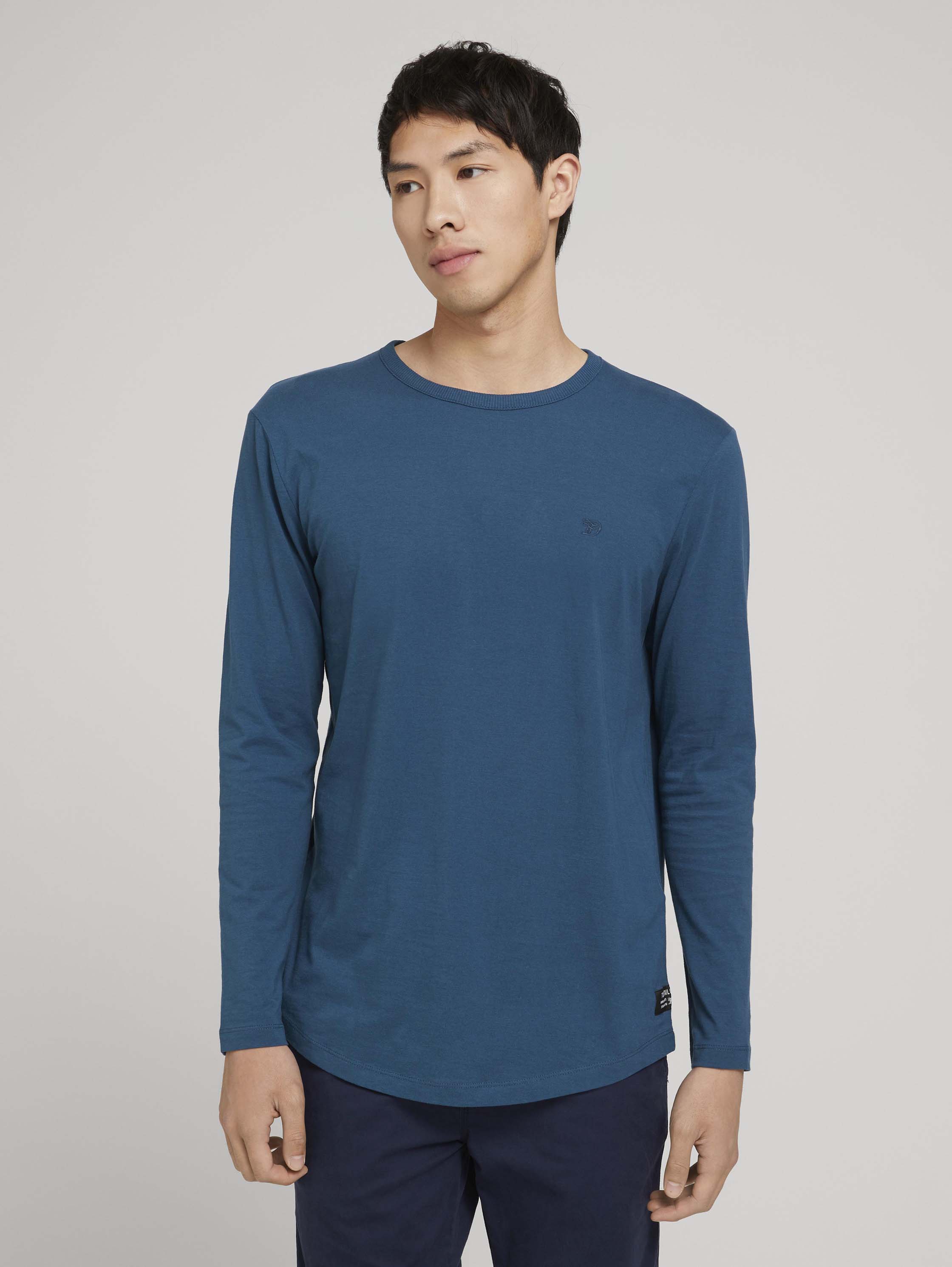 Лонгслив мужской TOM TAILOR 1026925 синий XL