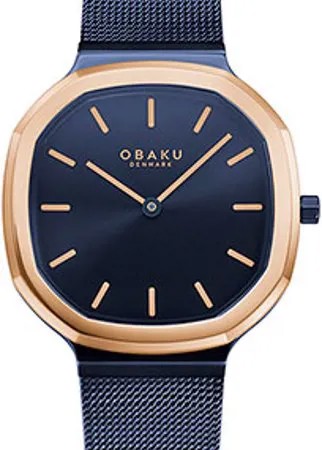 Fashion наручные  женские часы Obaku V253LXSLML. Коллекция Oktant