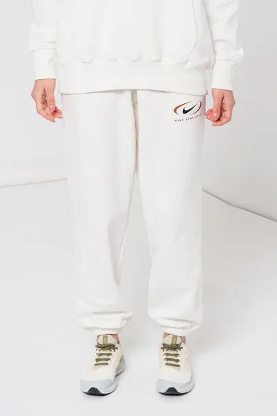 Спортивные брюки с галстуком Nike, белый