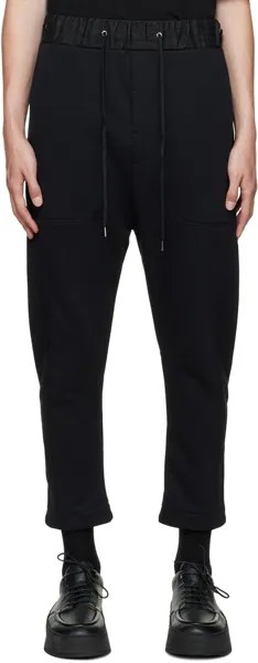 SSENSE Эксклюзивные черные брюки для отдыха Isabel Benenato