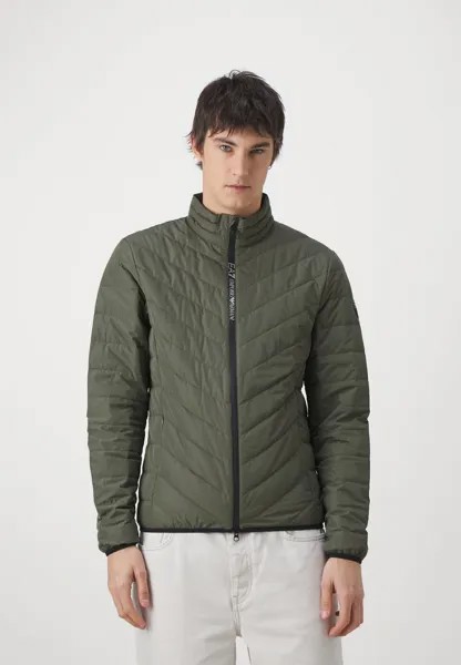 Пуховик JACKET EA7 Emporio Armani, зеленый