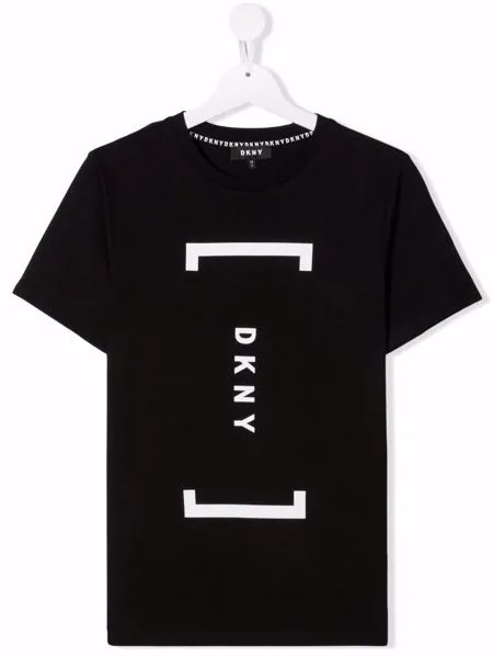 Dkny Kids футболка с логотипом