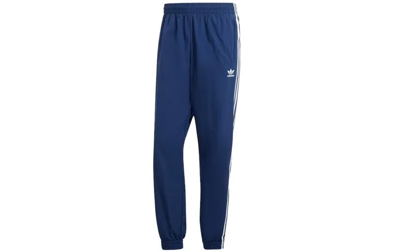 Трикотажные спортивные штаны Firebird для мужчин, темно-синие Adidas Originals, темно-синий