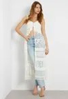 Коктейльное платье / Вечернее платье DUSTER Guess, белый