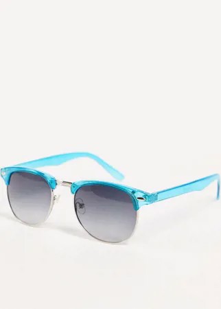 Солнцезащитные очки в голубой оправе Jeepers Peepers