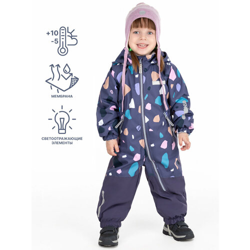 Комбинезон NIKASTYLE 8м0224, размер 98-52, , аметист