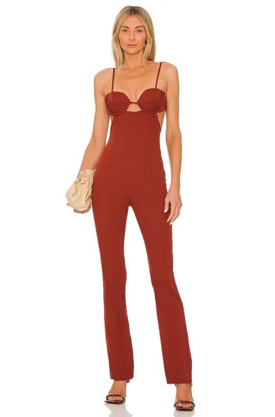 Комбинезон Camila Coelho Zoe, цвет Dark Red