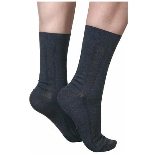 Мужские носки Двинэм, 5 пар, нескользящие, размер 29, серый