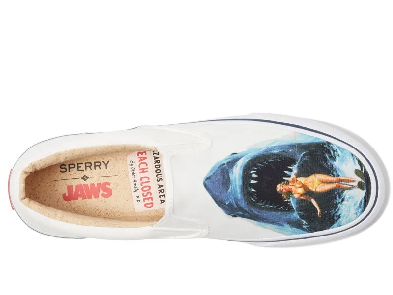 Кроссовки Sperry Sperry X Jaws Striper II Slip-On, белый