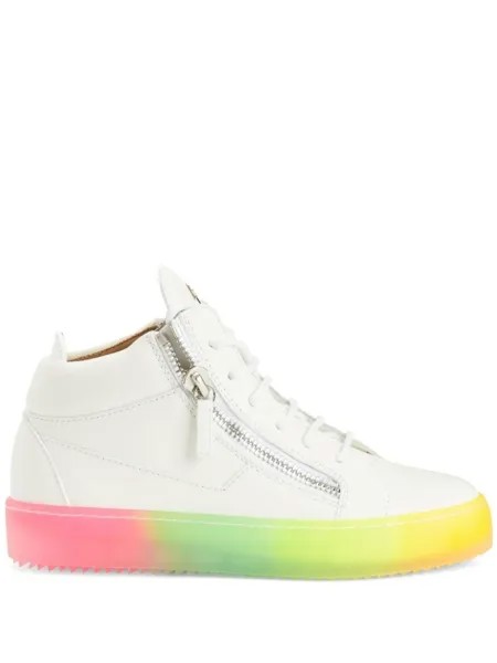Giuseppe Zanotti кеды Kriss с принтом, белый