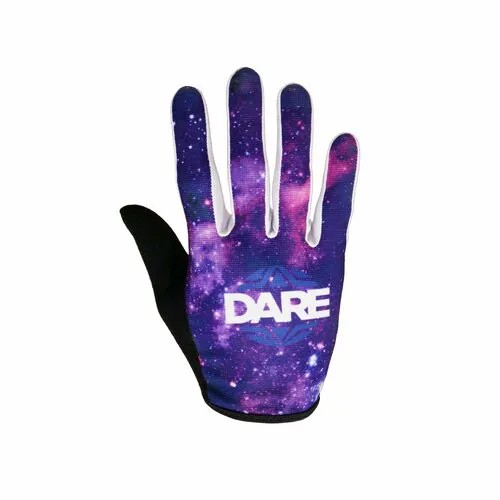 Перчатки Dare, черный, фиолетовый
