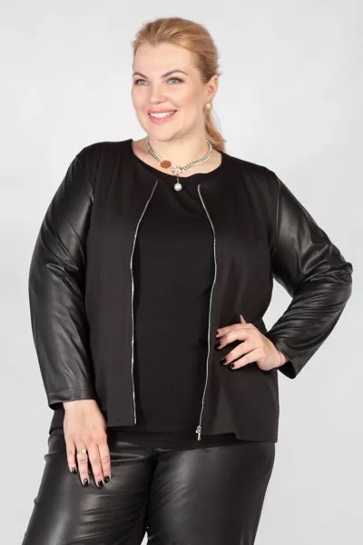 Жакет женский ARTESSA GA04034BLK01 черный 68-70 RU