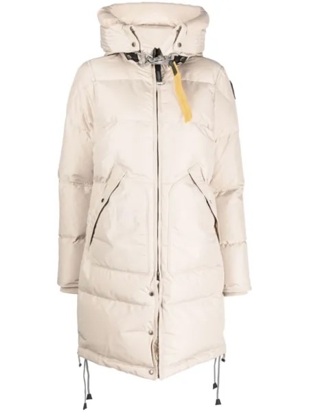 Parajumpers пуховик с капюшоном, нейтральный цвет