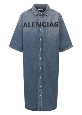 Джинсовое платье Balenciaga