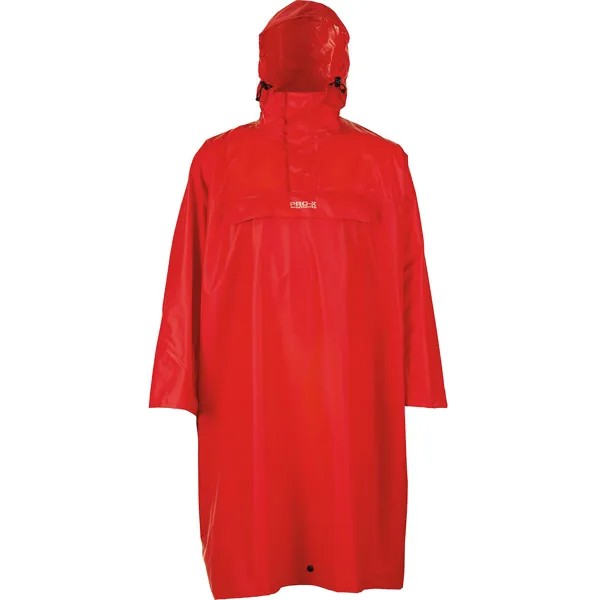 Дождевик PRO X elements Regenponcho AROSA, красный