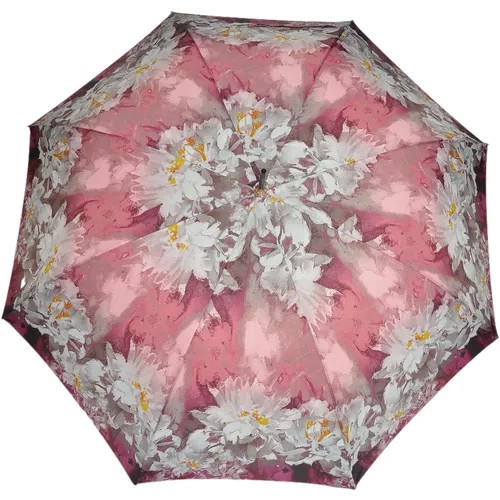 Зонт-трость ZEST, серый, розовый