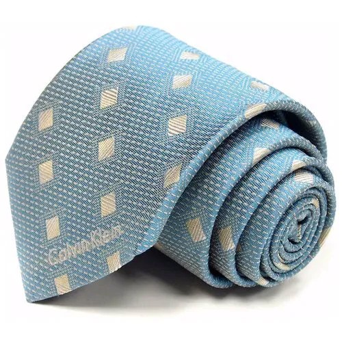 Оригинальный галстук в ромбик с логотипом Calvin Klein 8ZAADK