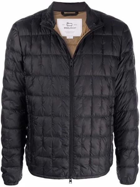 Woolrich стеганая куртка на молнии