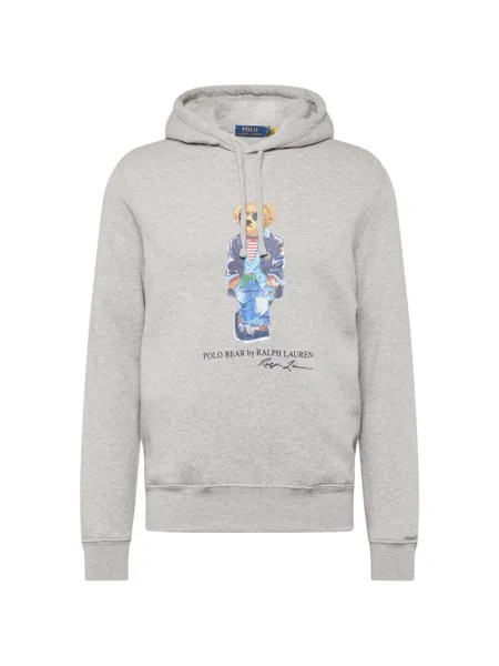 Толстовка Polo Ralph Lauren, пестрый серый