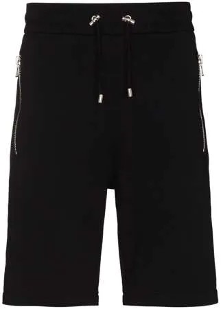 Balmain спортивные шорты с тиснением