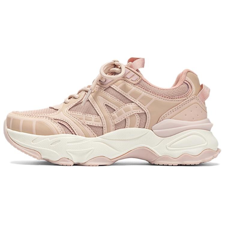 Кроссовки JEEP SPIRIT Chunky Sneakers Women's Low-top, черный/бежевый