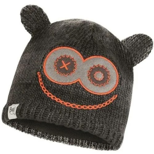 Шапка бини Buff Knitted & Full Fleece Monster Jolly Black (113452.999.10.00) зимняя, вязаная, размер 45-56 см, черный