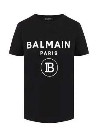 Хлопковая футболка Balmain