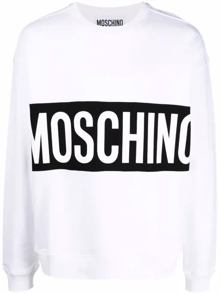 Moschino толстовка с логотипом