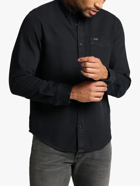 Рубашка Lee Cotton Regular Fit, черная