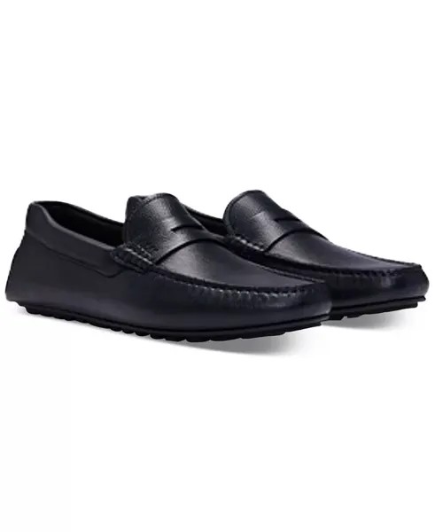 Мужские мокасины Noel для вождения лоферов Hugo Boss, синий
