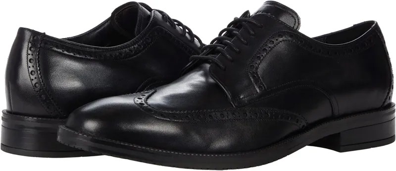 Оксфорды Modern Essentials Wing Oxford Cole Haan, цвет Black Waterproof