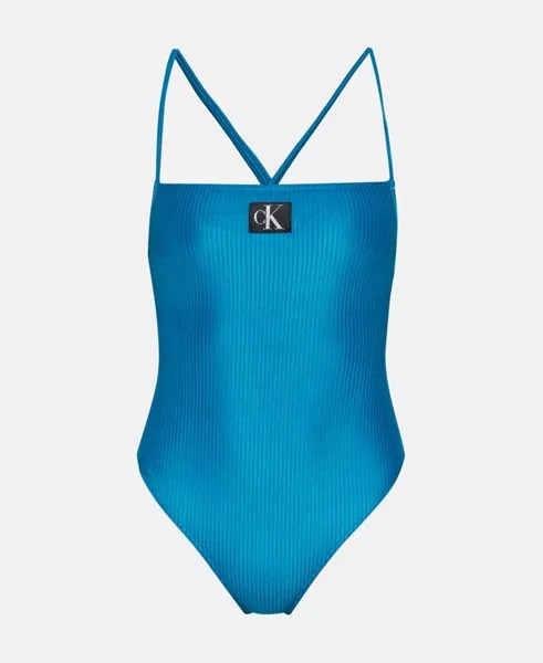 Купальник Calvin Klein Swimwear, синий