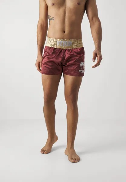 Спортивные шорты Classic Muay Thaï Venum, цвет burgundy/gold/white