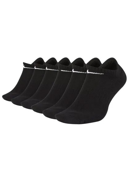 Носки MULTIPACK 6 PAAR EVERYDAY CUSHIONED NO SHOW FÜSSLINGE SX7673 Nike Sportswear, цвет black