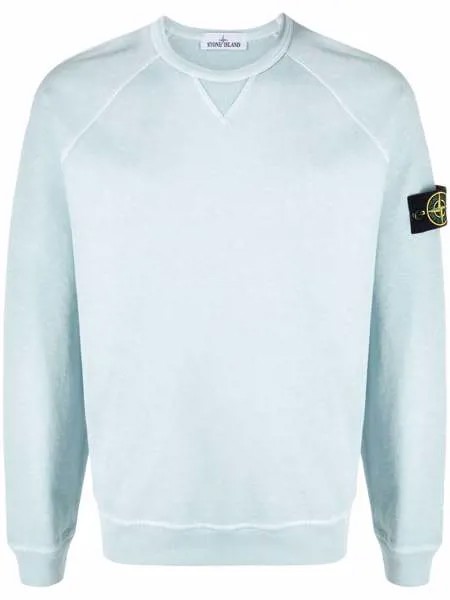 Stone Island толстовка с нашивкой-логотипом Compass