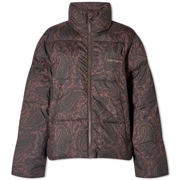 Куртка Carhartt Wip Springfield Padded, цвет Paisley Print, Buckeye & Black