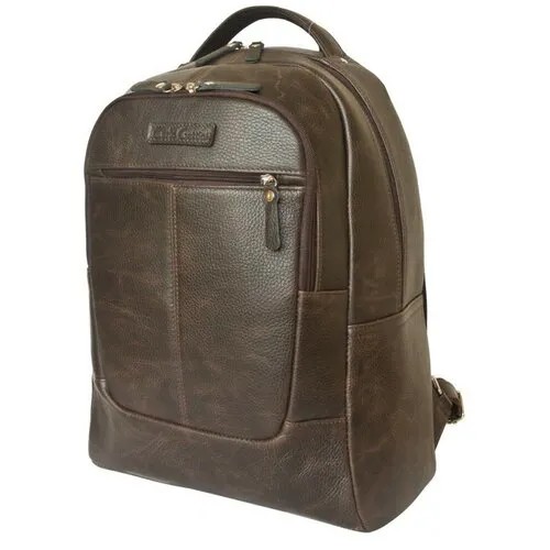 Кожаный рюкзак Carlo Gattini Coltaro 3070-04 Темно-коричневый Brown