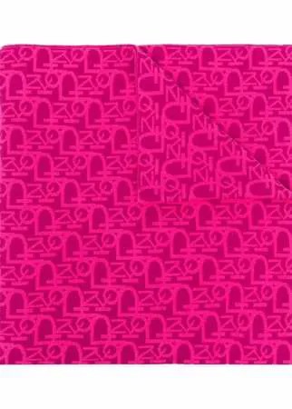 PINKO шарф вязки интарсия с логотипом