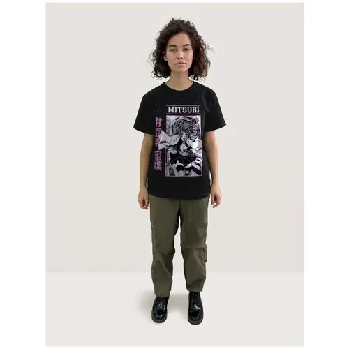 Футболка minimal trend, размер 3XS, черный