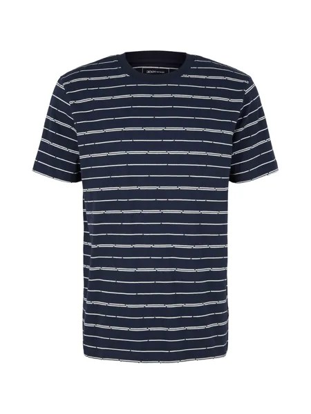 Футболка TOM TAILOR DENIM, темно-синий